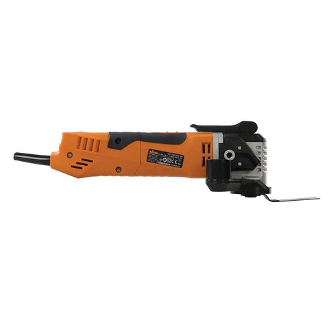 Side view of Powerful 300W Corded Oscillating Multi Tool With Variable Speed, All Metal Gearing, Dual Sided Handle, 2.5A