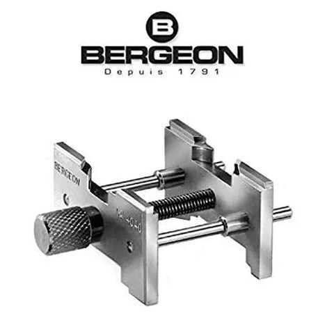 Extensible And Reversible Movement Holder For Watchmakers, Fits Calibers 8 3 4 To 19 Inches, Chromium Plated And Sanded Finish