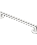 Heavy-Duty 12 Inch Stainless Steel Bathroom Grab Bar in Brushed Nickel, ADA Compliant Safety Bar for Shower and Bath, Supports 500 Lbs