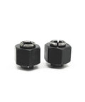 2 Pack 1/4 Inch Router Collet With Nut Replacement For A24215SV And DWP611 Series Routers, Quick Install, Beefy Clamp, Black Finish