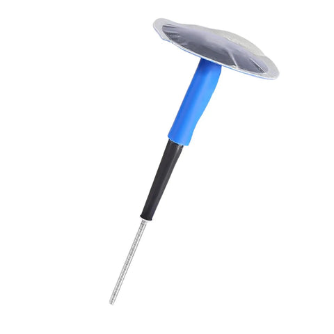 Badass 24 Pack Mushroom Plug Patch For Tubeless Tire Repair High Strength Rubber Universal Tire Puncture Seal Gum With Steel Nail Heavy Duty Fix For Car Motorcycle Ev No Sweat Permanent 36X4mm tire repair mushroom plug with blue handle