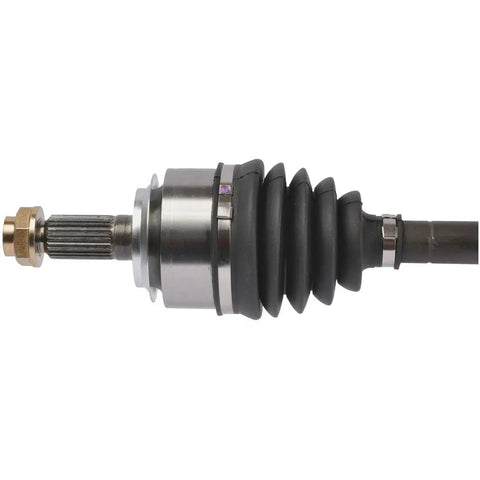 Heavy Duty Front Passenger Side CV Axle Shaft With Precision Engineered CV Joint Assembly Compatible With Honda Fit 2009 2010 2011 Models close-up view