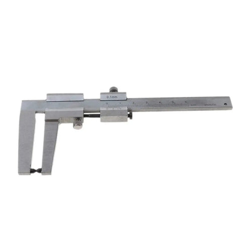 Upgraded 0-60mm Verniers Calipers Not-Digital Steel for Brake Disks Measuring Tool Easy Carry Measurer Verniers Calipers Digital close-up view