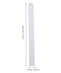 Built Like A Tank White Drawer Sliders Kit With Screws Side Mount Cabinet Runners, 18.5cm long heavy duty glide rail.