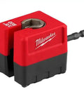Heavy Duty 3/8 Inch Impact Nut Runner Featuring Slick Side Access Profile Fast Track Threaded Rod Assembly Tool Pro Gear Quick Run And Fasten Action No Brainer Site Workhorse in red and black design.