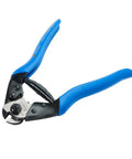 Beefy Heavy Duty Cable Cutter for ACSR and Hardened Wire Center Cut Jaws Locking Handles for Easy Storage Plastic Coated Grips
