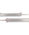 Front view of Convertible Top Hydraulic Cylinders Lift Arms for 1999-2004 Mustang Cobra Convertible Models XR3Z7650600A XR3Z7650600
