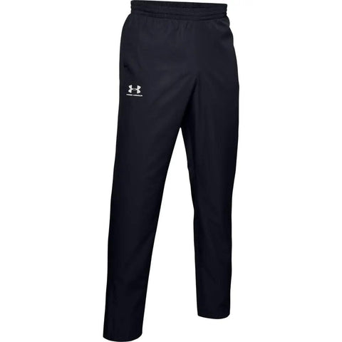 Mens Woven Vital Workout Pants With Lightweight Ripstop Fabric For Durability And Comfort, Black, Regular Fit, Slim Leg