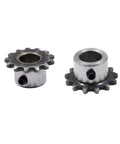 ZqRfJm Heavy Duty 15 Tooth 04C Sprocket With M5 Screw Hole For Industrial Machinery Transmission Gear 6 To 12mm Shaft Fit Table Finished Holes Made From Tough 45# Steel Stuff For Serious Work And Heavy Lifting Tasks Today.