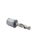 Side view of Oscarbide 3/8 x 1-3/8 annular cutter with 3/4-inch Weldon shank; silver steel, for magnetic drill presses