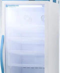 Commercial Stacked Refrigerator And Freezer Combo For Vaccine Storage Featuring Legit CDC VFC Compliance Medical Grade with digital controls.
