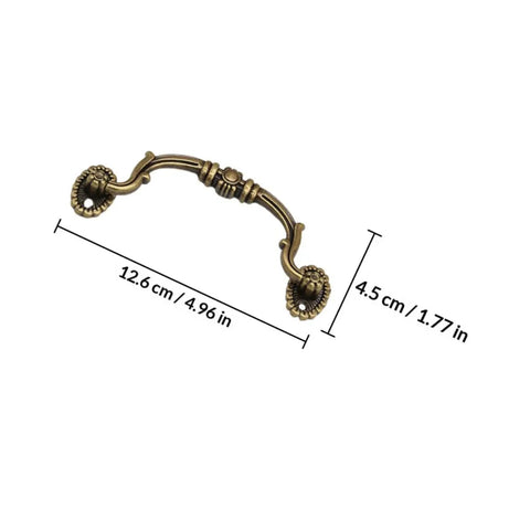 European Style Drawer Handles Set Of 10 No Drill Cupboard Pull Knobs For Cabinets And Dressers Bedroom Furniture Hardware Easy Install