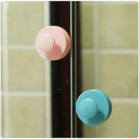Self-Stick Drawer Knobs And Pull Handles Set 10 Pcs White Plastic ABS No Glue Required Peel And Stick for glass surfaces