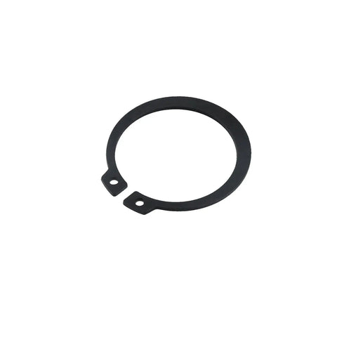 External Retaining Rings Set With 50 Pcs Large External Circlips Round Wire Snap Rings For Automobiles Cylinders Lawn Mowers Black