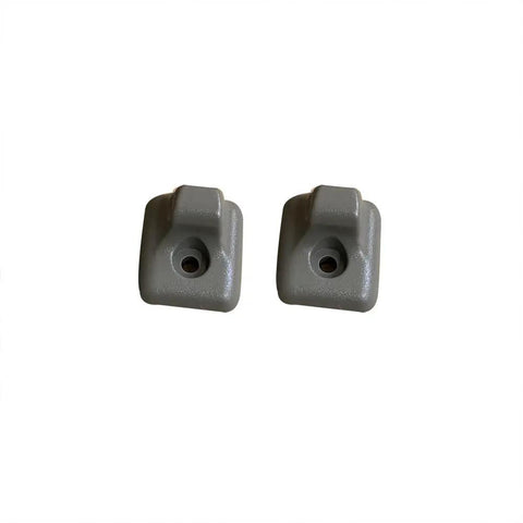 Gray 2 Pack Sun Visor Clips Compatible With Dodge Ram 1994 2001 And Jeep Grand Cherokee 1993 1998 Replacement Interior Accessories