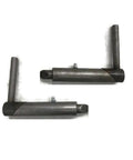 Tough As Nails 7 Inch Trailer Spring Latches Set Heavy Duty Steel quarter turn latches in black, ideal for utility fence and camper doors.