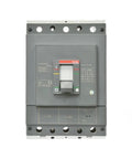 Heavy Hitter Molded Case Distribution Protection Circuit Breaker in gray plastic housing for industrial power grid safety.