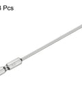 3 Piece Magnetic Ball End Hex Screwdriver Bit Set, 2mm H2.0 Ball End Bits, 1 Quarter Inch Hex Shank, 100mm Long, S2 Steel Metric Bits