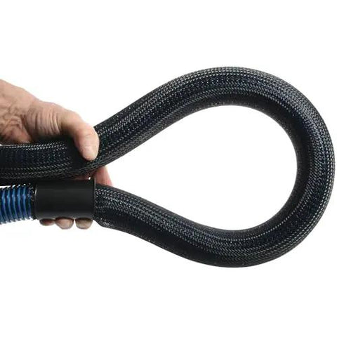 Antistatic Vacuum Hose With Non Snag Protective Wrap And Heavy Duty Multi Brand Power Tool Adapter Set For Shop Vacs 10 Ft Grounded Dust