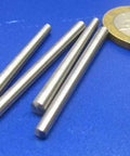 Heavy Duty 18-8 Stainless Steel Taper Pin Set For Precision Machining, 0.125 Inch Large Diameter And 0.094 Inch Small Diameter, 1.50 Inch Long