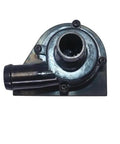 Ta50e R12 2302 Electric Coolant Water Pump Auxiliary Vehicle Circulator, heavy duty metal frame, top view with inlet port.
