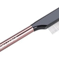 Rose gold eyelash separator from Big Reveal Touch Up Tools Set With Precision Lash And Eyebrow Tweezers, Eyelash Separator Comb And Spoolie Brush