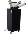 Rock Solid Portable Air Conditioner 2500 Watt 220 Volt Commercial Industrial Cooler with three adjustable directional vents.