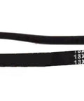 1020 To 1265mm V Belt With Teeth For Conveyor Systems No Slip Drive Belt Replacement Strap Primary Drive Heavy Duty Durable Reduces Wear And Tear Easy Install Ideal For Conveyor Transport Lines, black belt