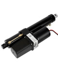 Heavy Duty Push Pull Power 25000N Linear Actuator 48V with black housing and connectors, designed for solar trackers and cranes.