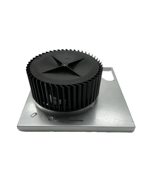 80 CFM Upgraded Plug In Bath Vent Motor Replacement For 8 X 8 In Housing, Quiet 2.5 Sones, shown from front view