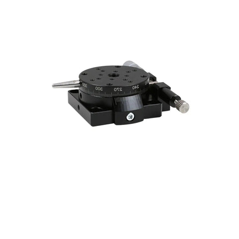 Dead Nuts Accurate 125Mm Manual Rotary Stage With Precision Linear Bearing Design For 360 Degree Smooth Glide Sliding Motion.