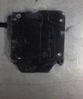 Top Shelf Three Pole Thermal Magnetic Circuit Breaker Rated At One Hundred Amps And Two Forty Vac With Terminal Lugs and visible mounting screws.