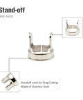 Lincoln Plasma Torch Consumables Kit 16 Pcs For Tomahawk 375 LC25 KP2842 1 To KP2842 5 showing stainless steel standoff WSP-24022.