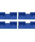 Four Piece T Track Intersection Kit For Woodworking 80mm Pro Grade Aluminum Alloy T Track Setup With Cross Track Clamps