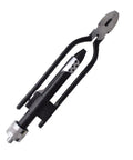 9 Inch Steel Fuse Pliers With Safety Lock Heavy Duty 3 In 1 Wire Cutter And Twister side view against white background