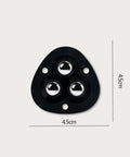 4 Pcs Self Adhesive Mini Casters Wheels For Appliances And Furniture 1.8 Inch 360 Degree Swivel No Drill Peel And Stick Silent Glide
