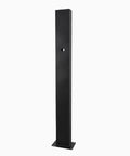 Heavy Duty EV Charger Holder Box Waterproof Outdoor Steel Cord Organizer Rack Stand Black for all weather use.