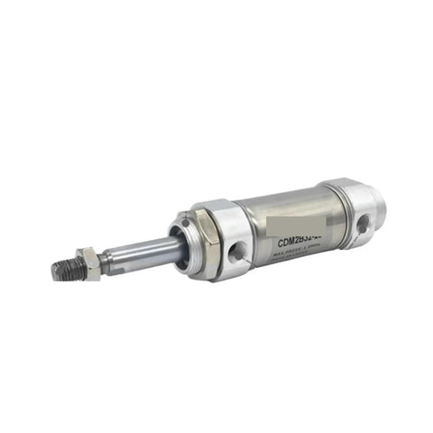 Heavy Duty CDM2B Pneumatic Air Cylinder Components For Industrial Tools, featuring smooth piston and solid steel body, ideal for machinery.