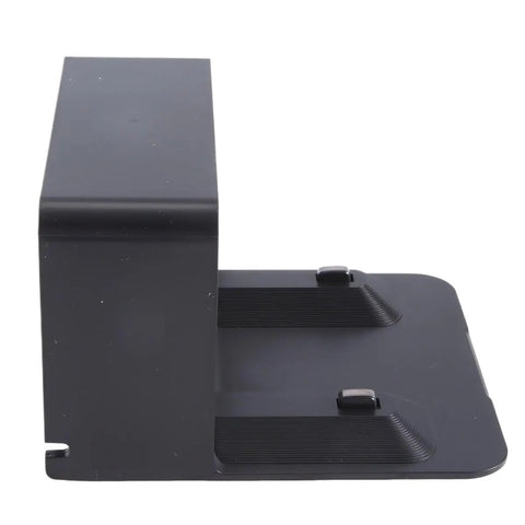Built Like A Tank Rock Solid Charging Dock Base Compatible With Roidmi Eve Plus And H40 Robot Vacuum Cleaners side view showing heavy duty design and textured surface.