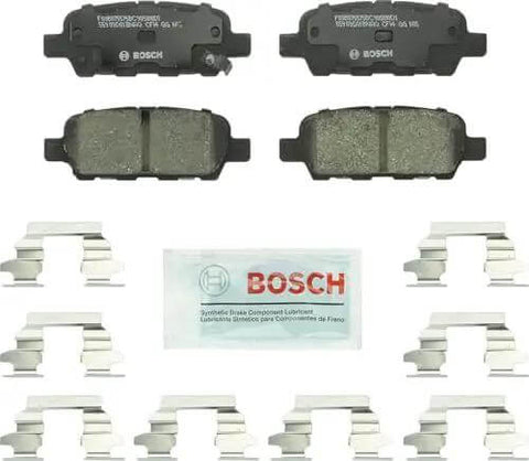 QuietCast Premium Ceramic Rear Brake Pad Set For Infiniti FX G M Q And Nissan 350Z 370Z Altima Maxima Murano Pathfinder
