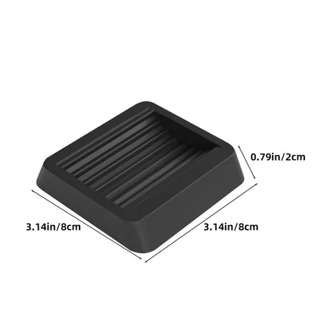 Anti Slip Pads For Chair Legs And Furniture With Wheels, Non Slip Floor Protection And Gripper, Minimalist Design, 3.14in size