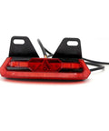 Ultra Bright 12V E Bike Taillight With Turn Signals And Brake Function For Night Rides Enhanced Safety System Reduces Accident Risk, ABS red rear light