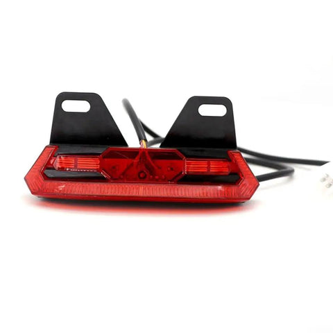 Ultra Bright 12V E Bike Taillight With Turn Signals And Brake Function For Night Rides Enhanced Safety System Reduces Accident Risk, ABS red rear light