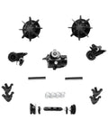 Factory Tune Up Kit For Quattro P40 P4000 Pool Cleaner R0995100 with drive shaft, gear box assembly, cyclonic turbines visible.
