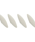 Toilet Seat Bumper Kit Replacement For Worn Out Seat Bumpers, Pack Of 4, White, Just Snap In, Compatible With K-3597