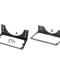 Internal DIY SFX Power Supply Mounting Bracket For 12cm And 14cm Fans Metal Support Stand For Custom PC Cooling Upgrades