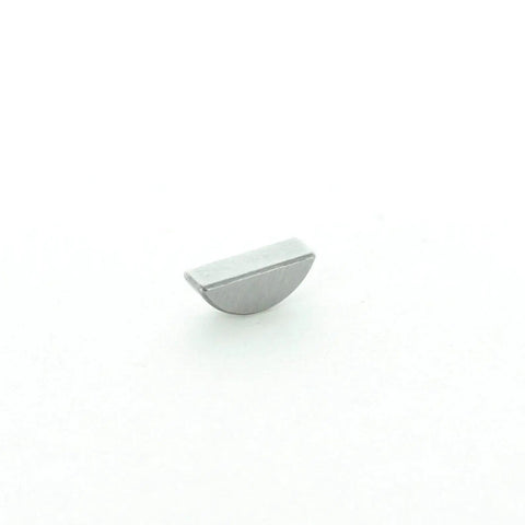 Genuine OEM Marine Woodruff Key For Flywheel, Fits 90280-05001-00, Brand New Not Aftermarket, sold each, front view