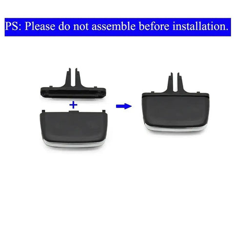 Volvo XC90 V90 S90 2015 2024 Air Conditioning Vent Clips Repair Kit Front And Rear Dash Vents Sliders Grille Outlet Clips front and rear vent clip parts