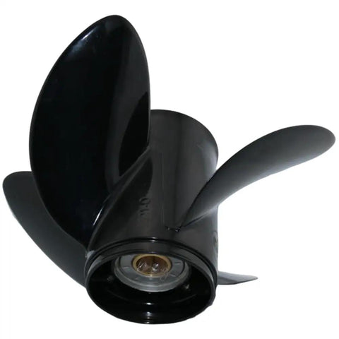 Premium Aluminum 4 Blade Right Hand Propeller For Volvo Penta SX Drive OEM 3587524, showing 14" diameter and 21" pitch