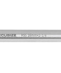 Workhorse HSS Chucking Reamer 16 mm Size Straight Shank Straight Flute Right Hand Cut 9 Inch Overall Length in silver with details visible